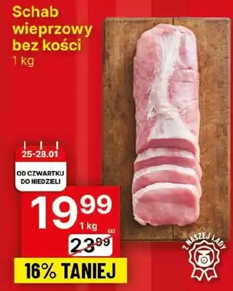 Delikatesy Centrum Schab bez kości oferta