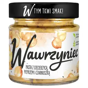 Wawrzyniec Pasta z ciecierzycą pieprzem i czarnuszką 180 g