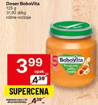 Delikatesy Centrum Deser BoboVita oferta