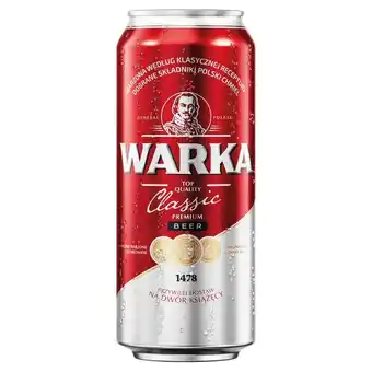 Delikatesy Centrum Warka Classic Piwo jasne 500 ml oferta