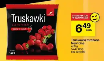 Delikatesy Centrum Truskawki mrożone New One oferta