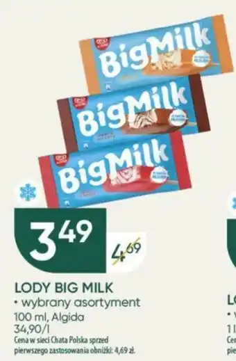 Chata Polska LODY BIG MILK oferta