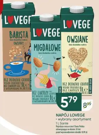 Chata Polska Sante LOVEGE Napój OWSIANY oferta