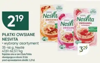 Chata Polska Nestlé PŁATKI OWSIANE NESVITA oferta