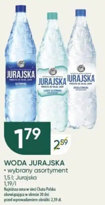 Chata Polska WODA JURAJSKA oferta