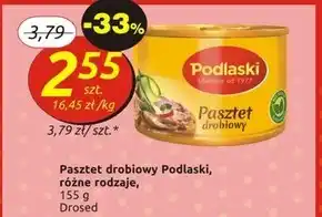 Społem Podlaski Pasztet drobiowy 155 g oferta