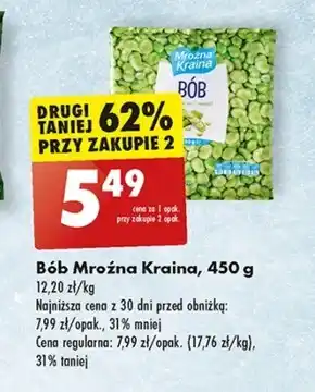 Biedronka Bób Mroźna Kraina oferta