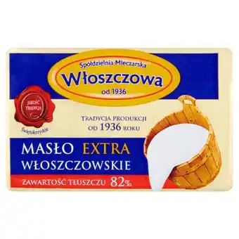 Społem Włoszczowa Masło extra włoszczowskie 200 g oferta