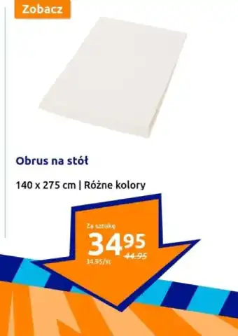 Action Obrus oferta