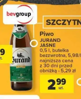Carrefour bevgroup Piwo JURAND JASNE 0,5l oferta