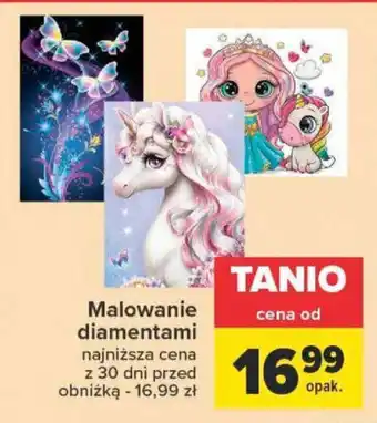 Carrefour Malowanie diamentami oferta