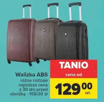 Carrefour Walizka ABS oferta