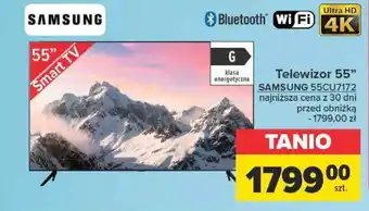 Carrefour Telewizor 55" SAMSUNG 55CU7172 oferta