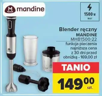Carrefour Blender ręczny MANDINE MHB1500-22 oferta