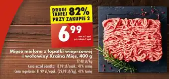 Biedronka Mięso mielone Kraina Mięs oferta