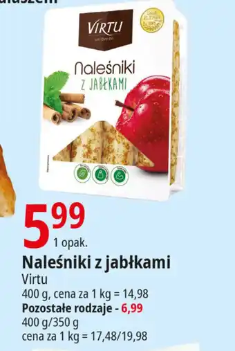 E.Leclerc Naleśniki z jabłkami 400 g oferta