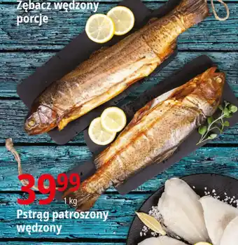 E.Leclerc Pstrąg patroszony wędzony 1 kg oferta