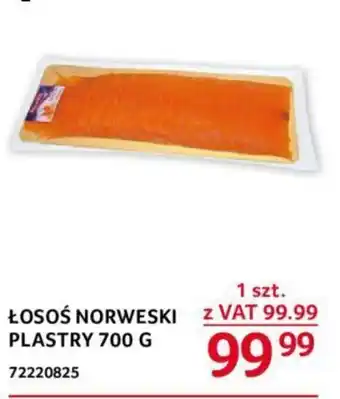 Selgros ŁOSOŚ NORWESKI PLASTRY 700 G oferta