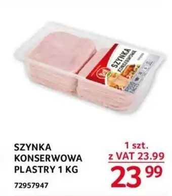 Selgros SZYNKA KONSERWOWA PLASTRY 1 KG oferta