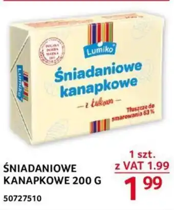 Selgros ŚNIADANIOWE KANAPKOWE 200 G oferta