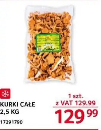 Selgros KURKI CAŁE 2,5 KG oferta