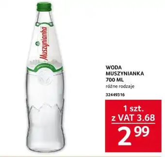 Selgros WODA MUSZYNIANKA 700 ML oferta