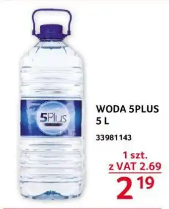 Selgros WODA 5 PLUS 5L oferta