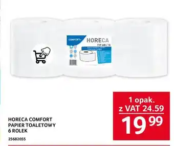 Selgros HORECA COMFORT PAPIER TOALETOWY 6 ROLEK oferta