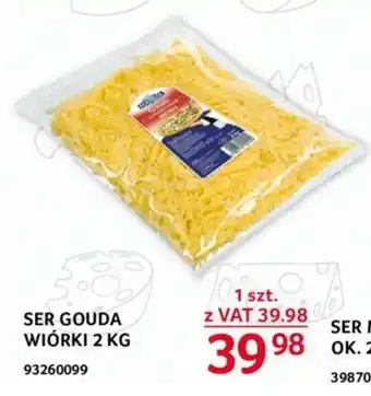 Selgros SER GOUDA WIÓRKI 2 KG oferta
