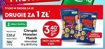 Żabka Chrupki Monster Munch 50 g oferta