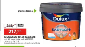 Leroy Merlin Emulsja biała Dulux oferta
