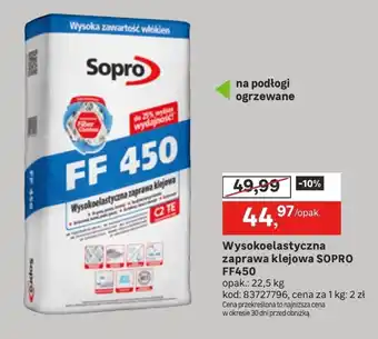 Leroy Merlin Zaprawa klejowa Sopro oferta
