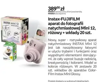 Aparat fotograficzny Instax