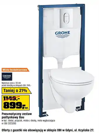 OBI Zestaw podtynkowy Grohe oferta