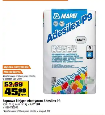 OBI Klej do płytek ceramicznych Mapei oferta