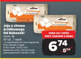 Netto Jaja z chowu ściółkowego Od Kokoszki oferta