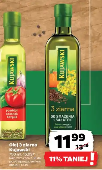 Netto Olej 3 ziarna Kujawski oferta