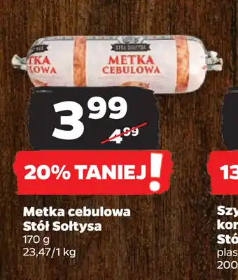 Netto Metka cebulowa Stół Sołtysa oferta