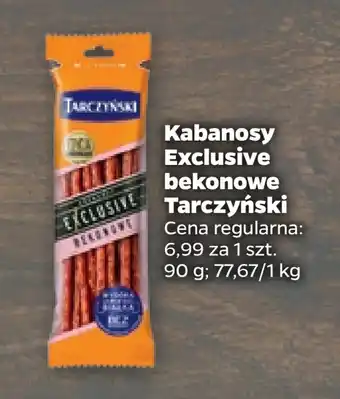 Netto Kabanosy Exclusive bekonowe Tarczyński oferta