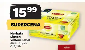 Netto Herbata Lipton Yellow Label oferta