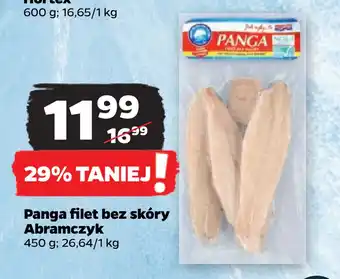 Netto Panga filet bez skóry Abramczyk oferta