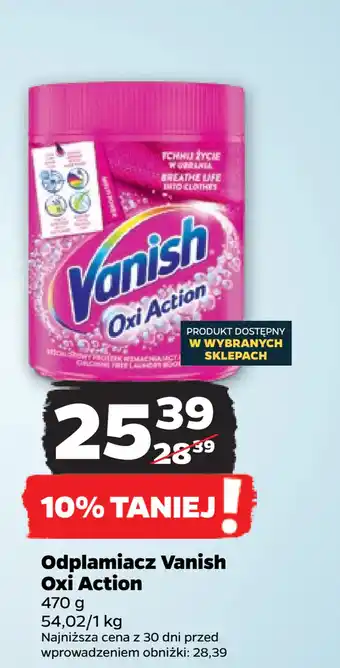 Odplamiacz Vanish Oxi Action