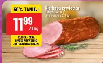 Polomarket Kiełbasa żywiecka Madej Wróbel 1 kg oferta