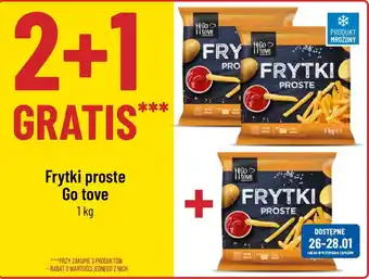 Polomarket Frytki proste Go tove 1 kg oferta