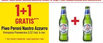 Piwo Peroni Nastro Azzurro Kompania Piwowarska 0,33 I