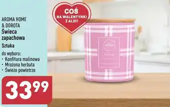 ALDI Świeca zapachowa Aroma Home oferta