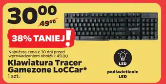 Netto Klawiatura Tracer Gamezone LoCCar oferta