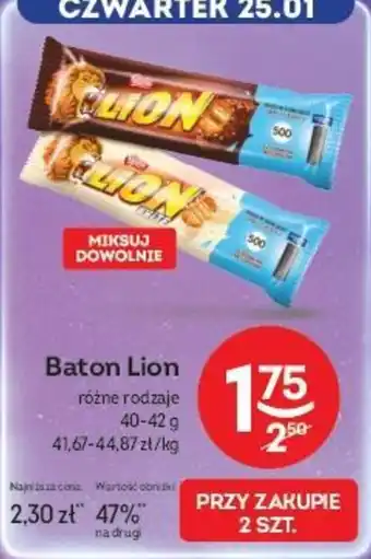 Żabka Baton Lion 40-42 g oferta