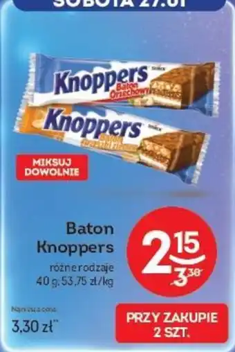 Żabka Baton Knoppers 40 g oferta