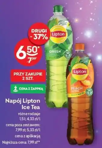 Żabka Napój Lipton Ice Tea 1,5 L oferta
